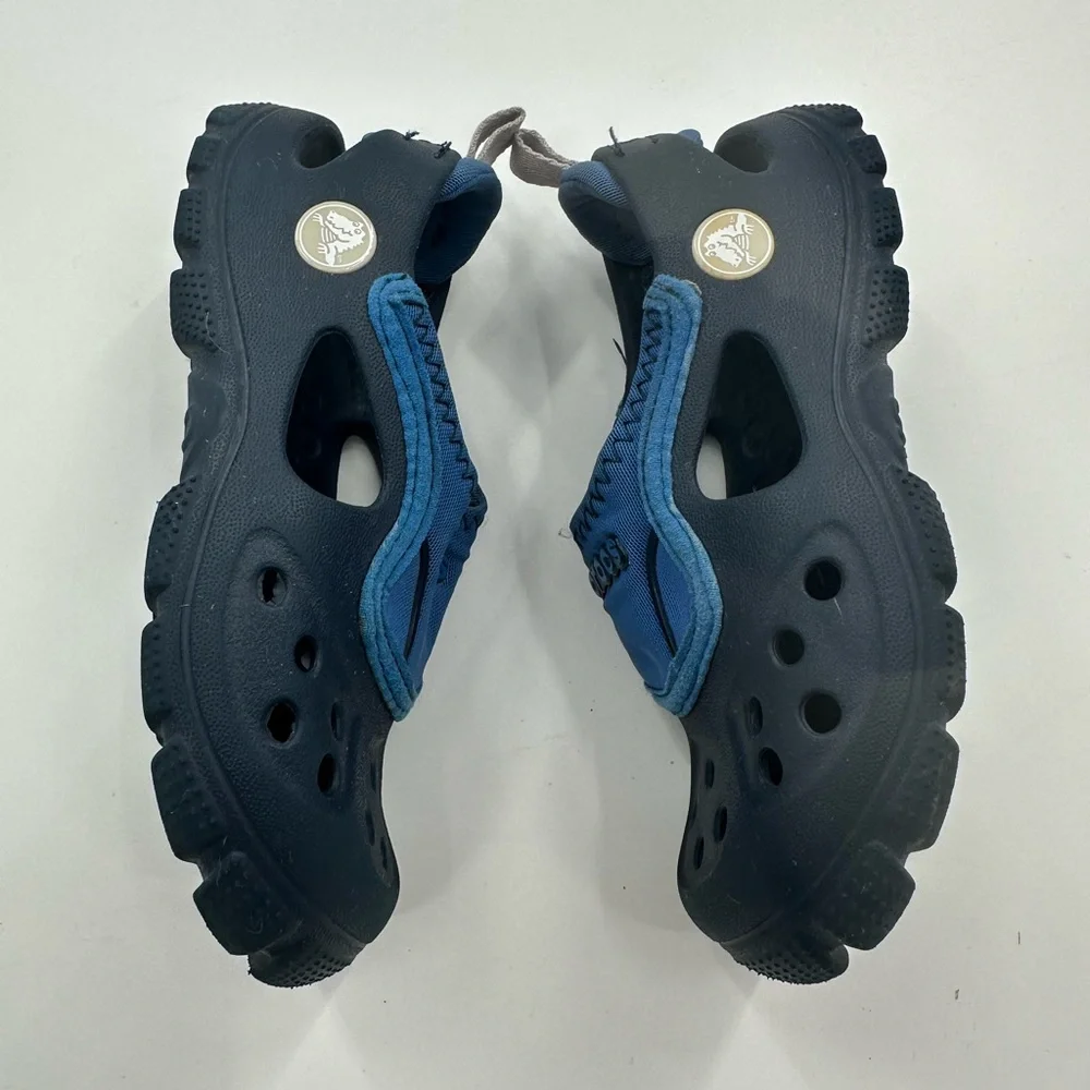 Crocs Kids Blue Micah II Sport Water Shoes SIZE 10-11C